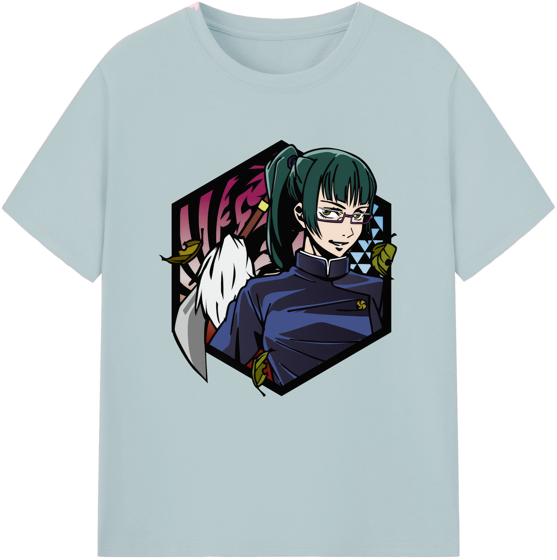 （画像用） 呪術廻戦 Jujutsu Kaisen 綿100％半袖Tシャツ（フロントプリント）